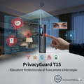 PrivacyGuard T15 - Rilevatore Professionale di Telecamere e Microspie
